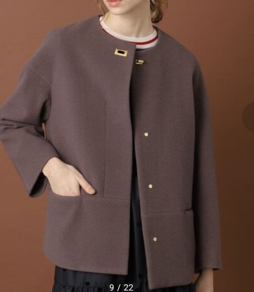 DRESSTERIOR ドレステリア ノーカラージャケット