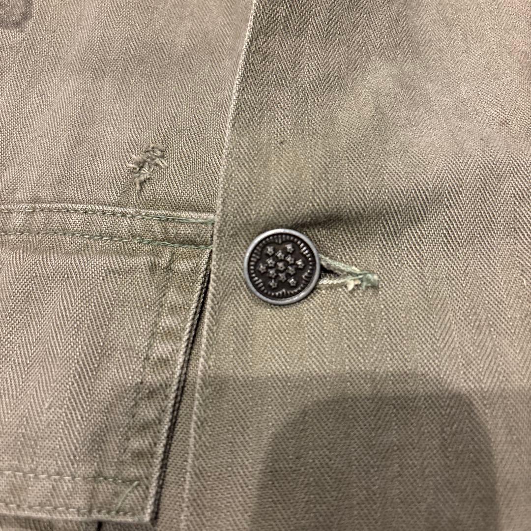 tmsmog1827ステンシル40s〜M-43 ヘリンボーンツイルHBT