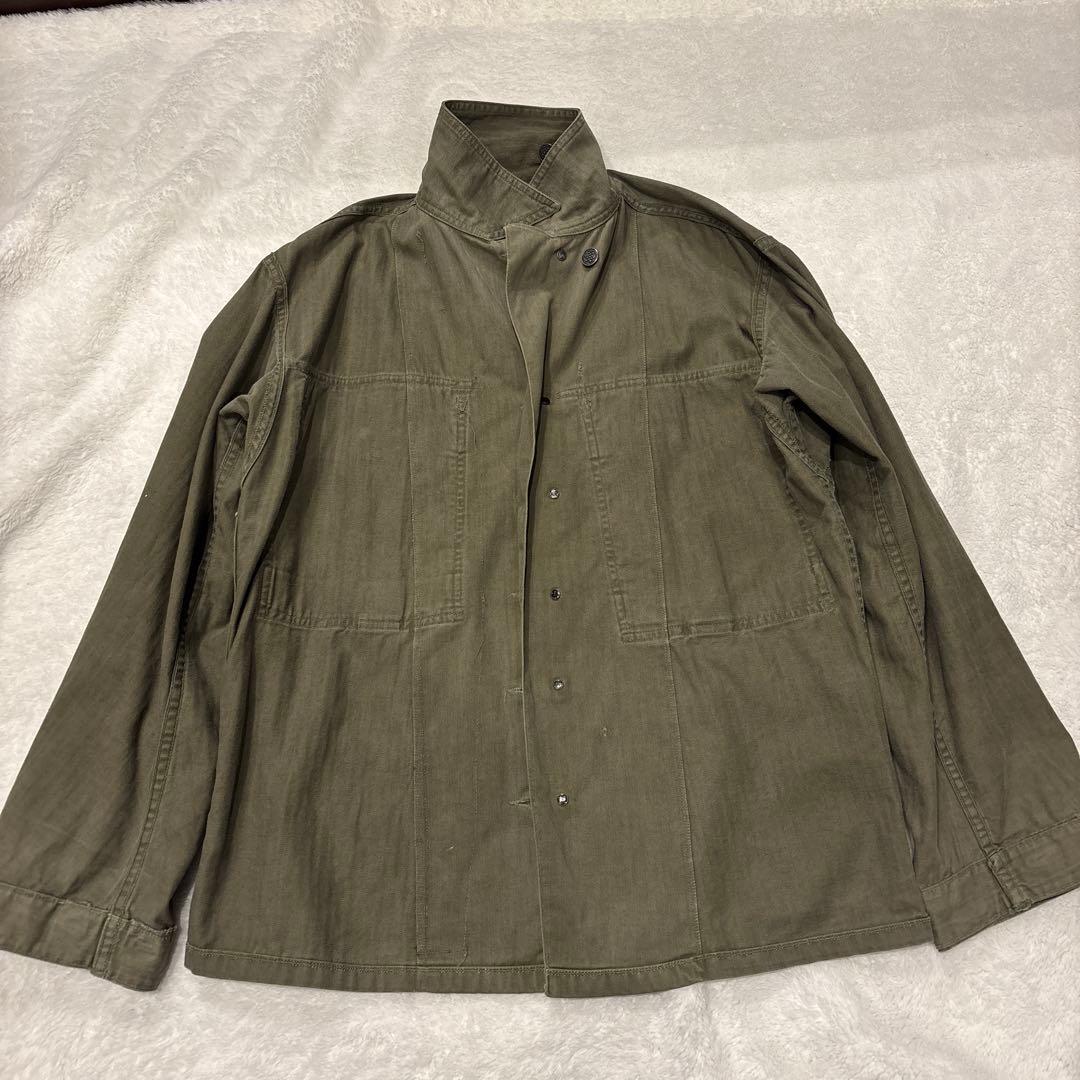 tmsmog1827ステンシル40s〜M-43 ヘリンボーンツイルHBT