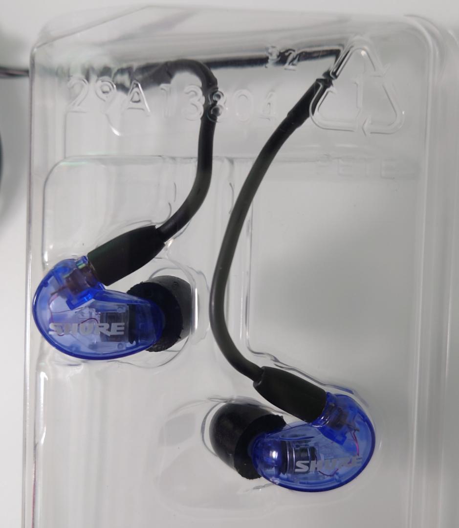 SHURE SE215 有線イヤホン【パープル】