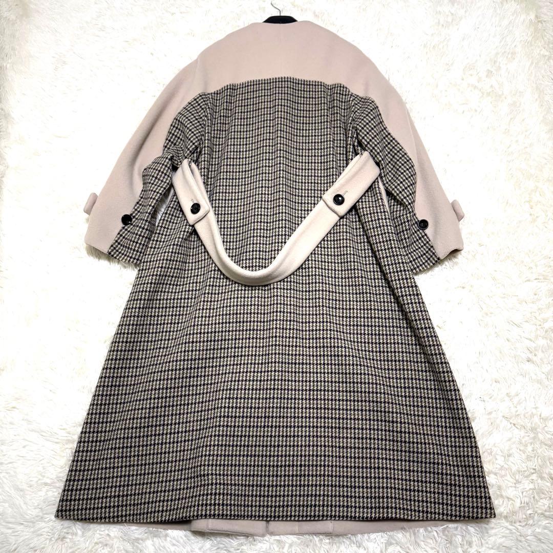 UNITED TOKYOバックチェックフレアコート