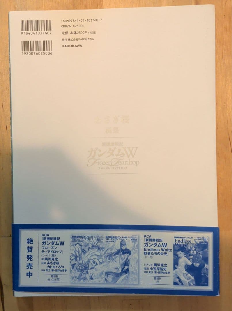 あさぎ桜画集 新機動戦記ガンダムW フローズン・ティアドロップ