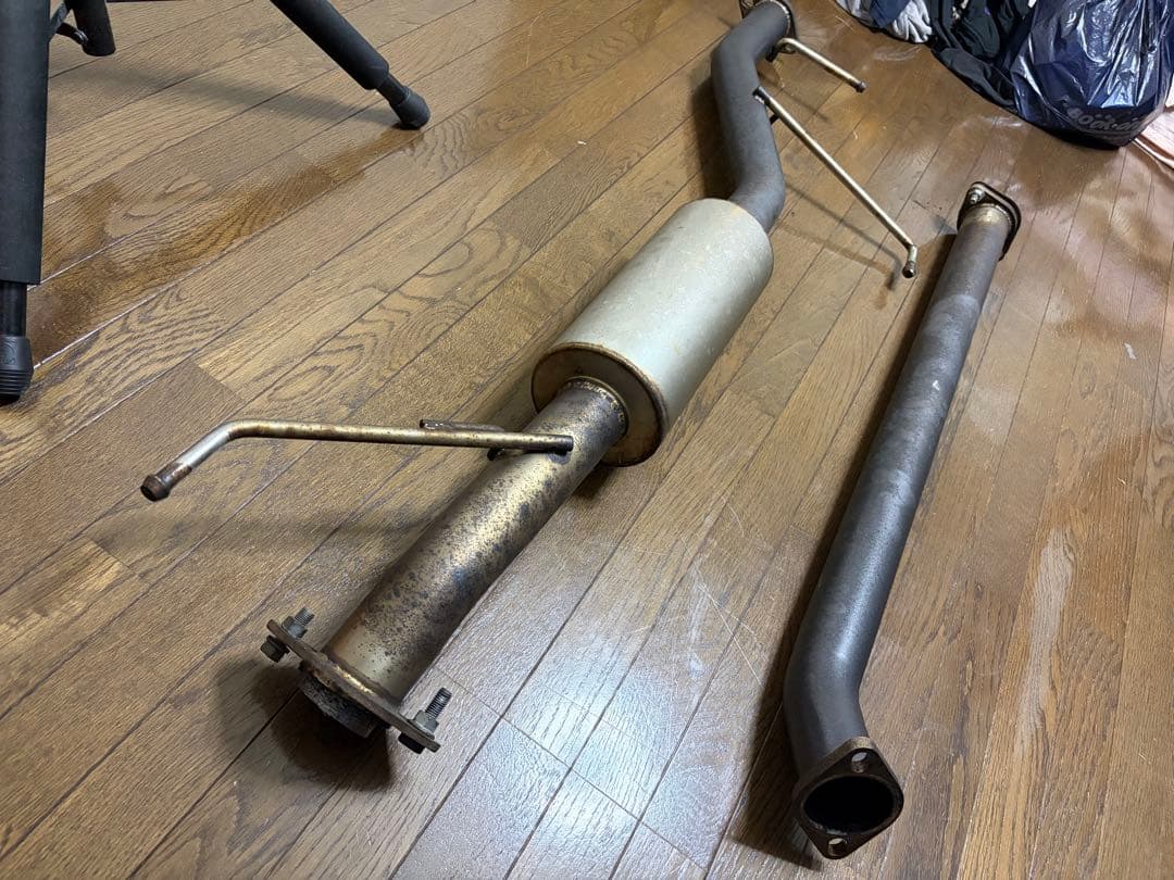 20アルファード・ヴェルファイア　社外中間マフラー　センターパイプ　中間パイプ