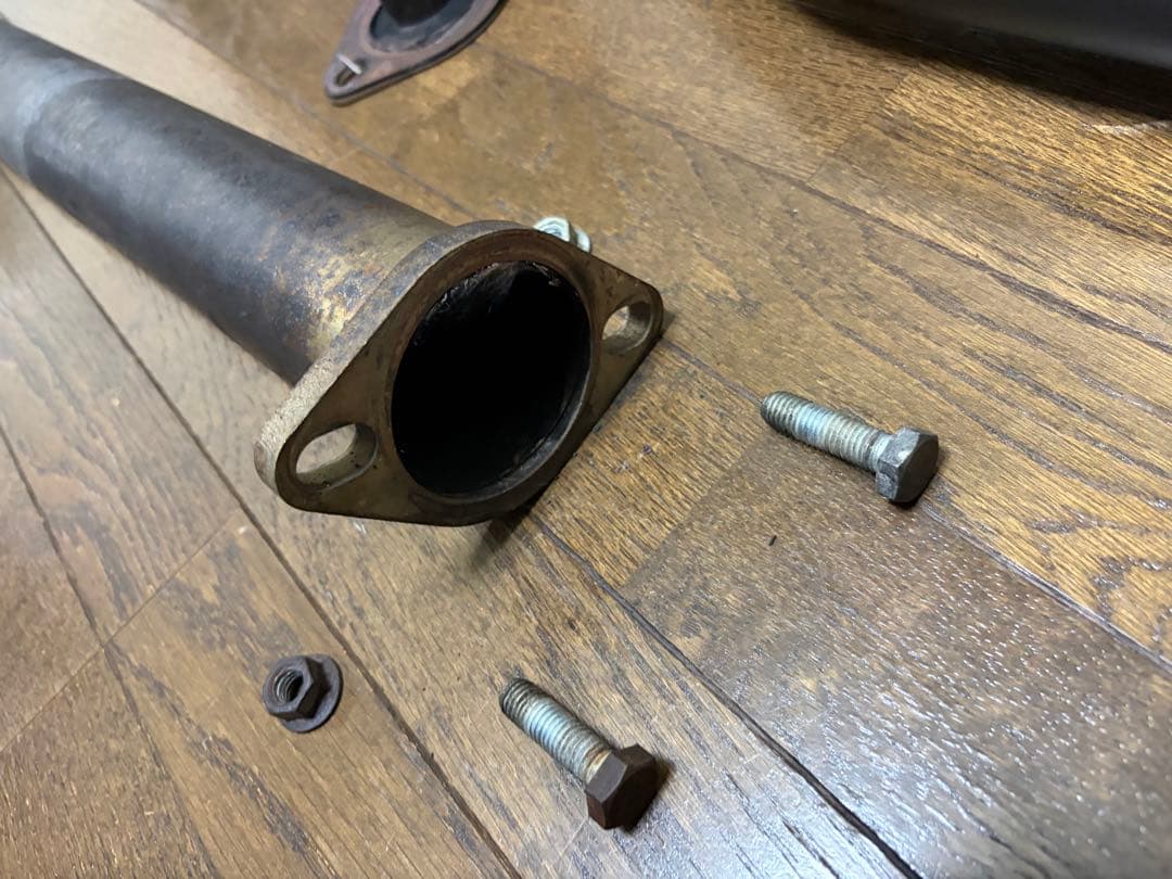 20アルファード・ヴェルファイア　社外中間マフラー　センターパイプ　中間パイプ