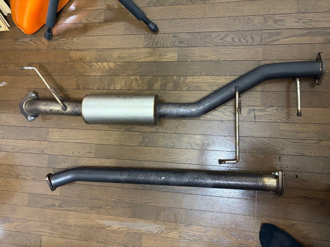 20アルファード・ヴェルファイア　社外中間マフラー　センターパイプ　中間パイプ