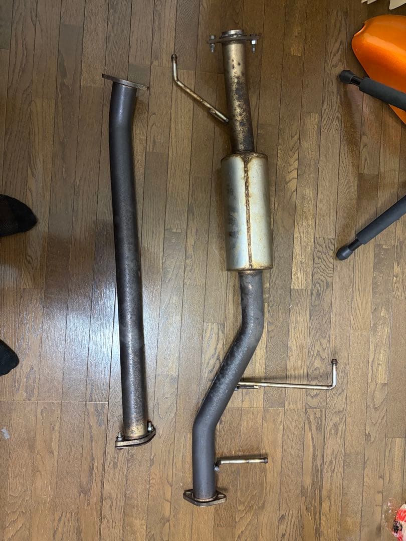 20アルファード・ヴェルファイア　社外中間マフラー　センターパイプ　中間パイプ