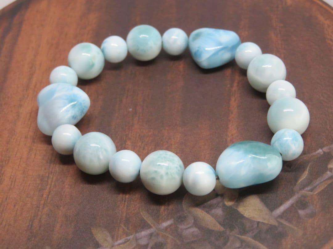 ラリマー★デザインブレス