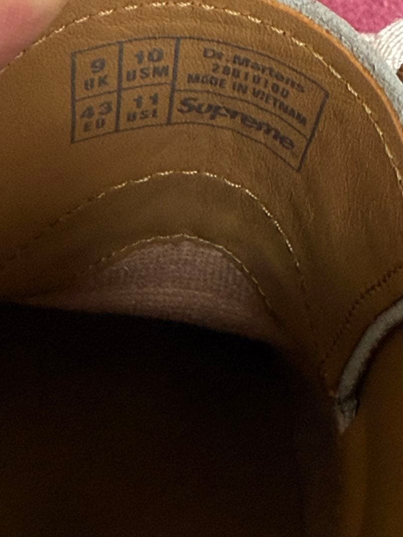 m*9様 SUPREME × YOHJI YAMAMOTO Dr.Martens