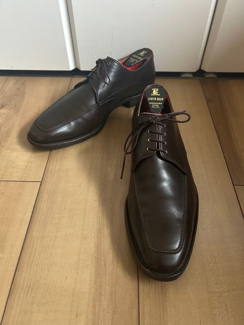 【美品】SCOTCHGRAIN スコッチグレイン Uチップ リベロ 25.5