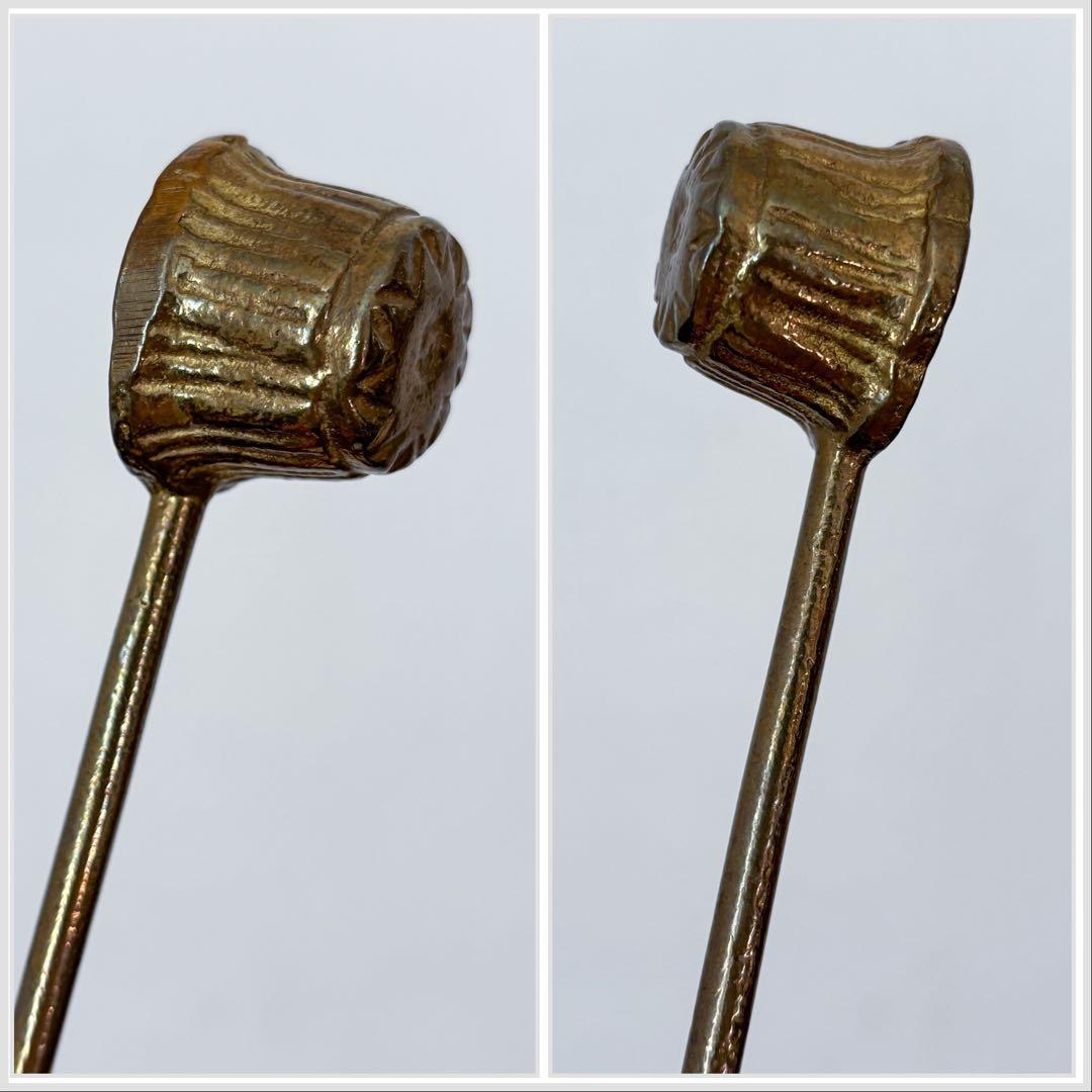 【ドイツ キャンドルスタンドとスナッファーセット U】ヴィンテージ