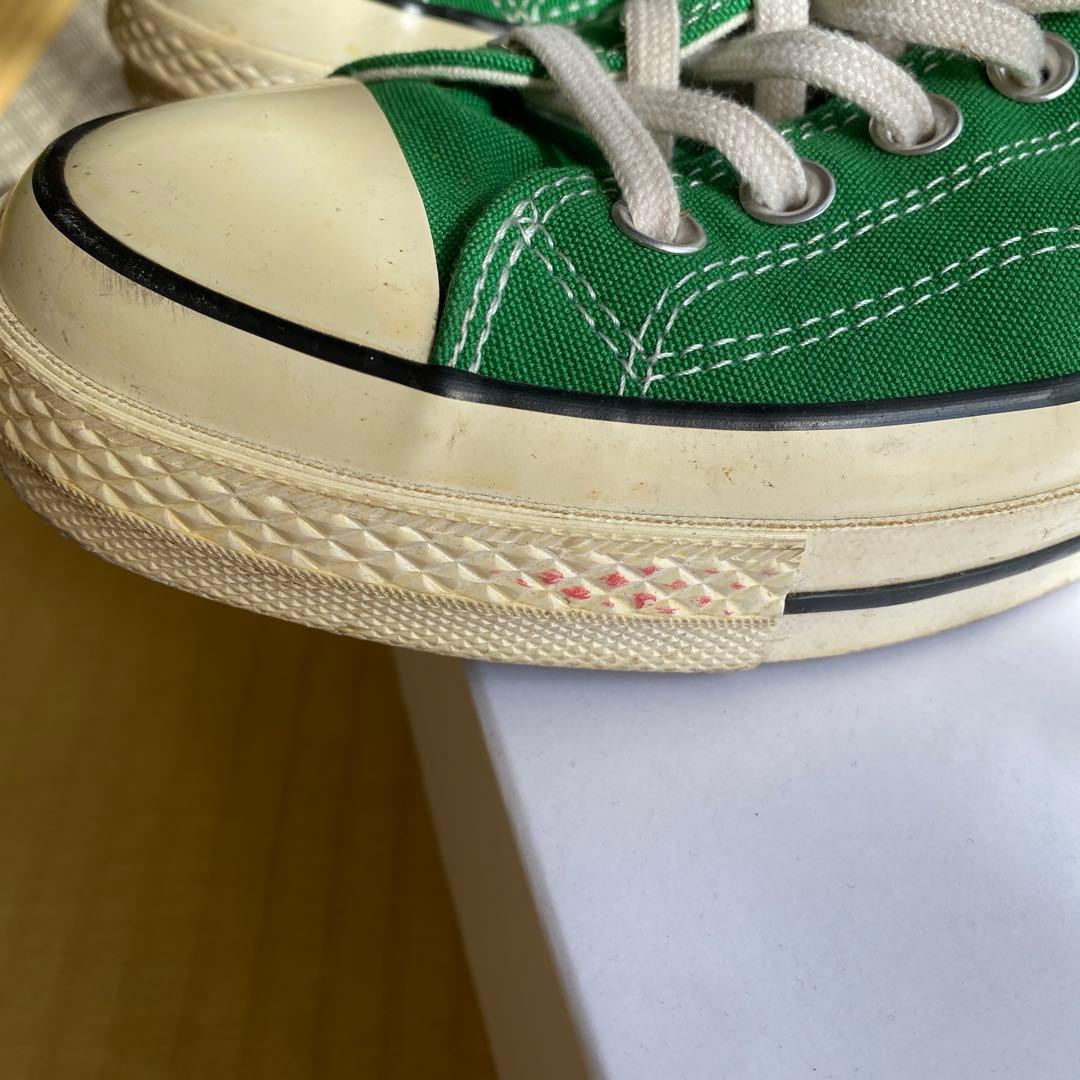 コンバースチャックテイラーCT70 コートグリーン ハイカット27.0