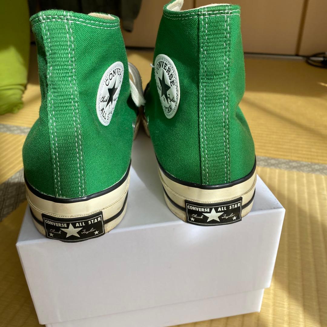 コンバースチャックテイラーCT70 コートグリーン ハイカット27.0