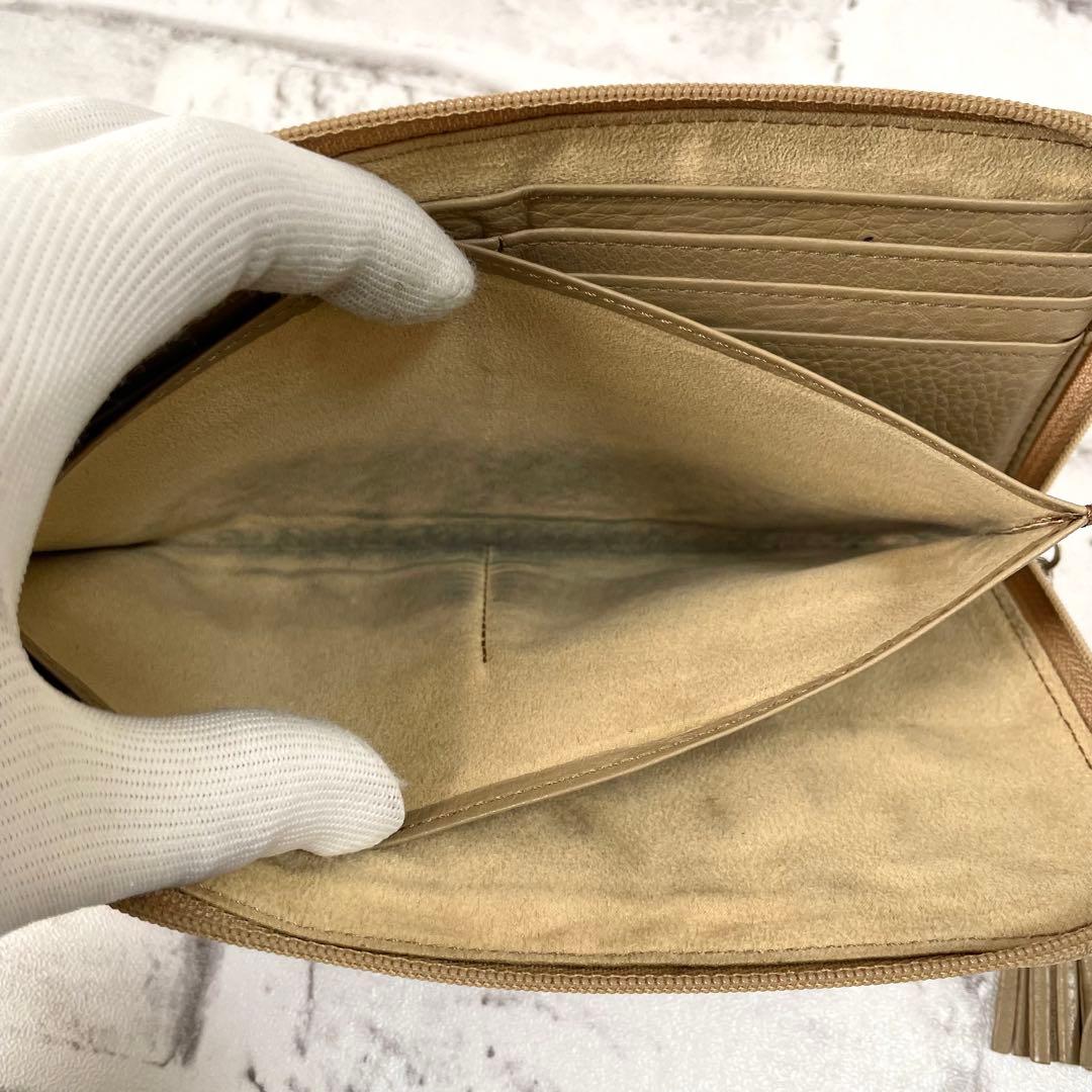 極美品✨アタオ　長財布　ハッピーシャワー　ハート総柄　ハッピーヴィトロ・プリマ