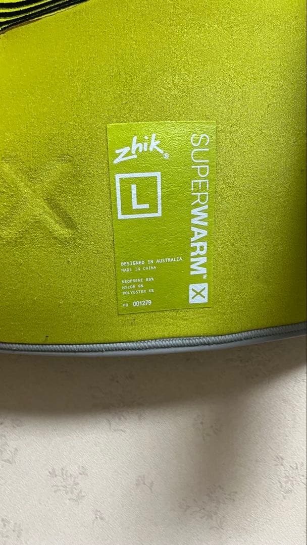 zhik スーパーウォーム旧式 Lサイズ