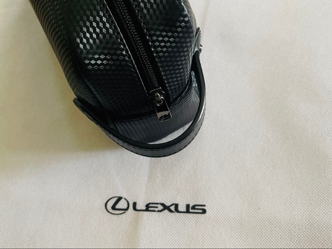 レクサスコレクション　セカンドバック　ラウンドバック　旅行　カバン　ブラック