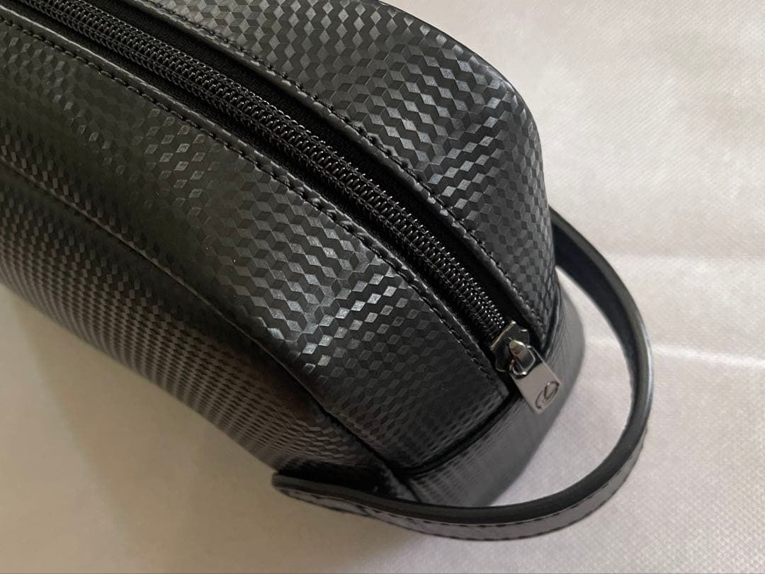 レクサスコレクション　セカンドバック　ラウンドバック　旅行　カバン　ブラック