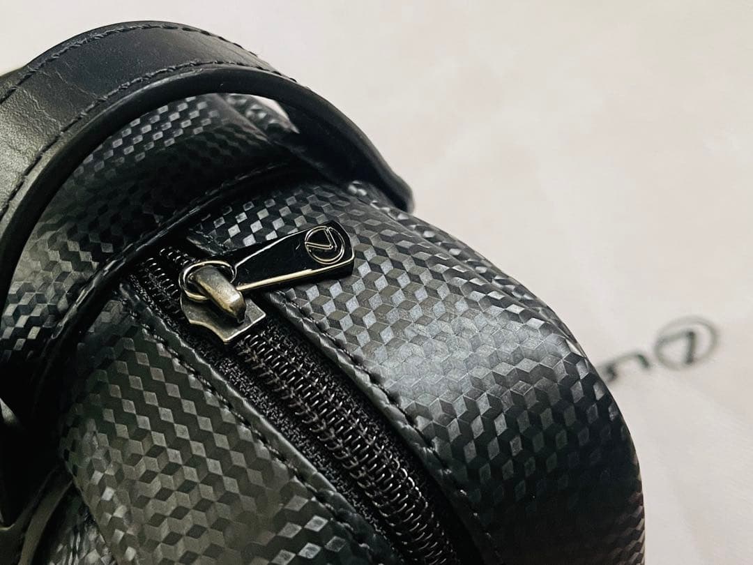 レクサスコレクション　セカンドバック　ラウンドバック　旅行　カバン　ブラック