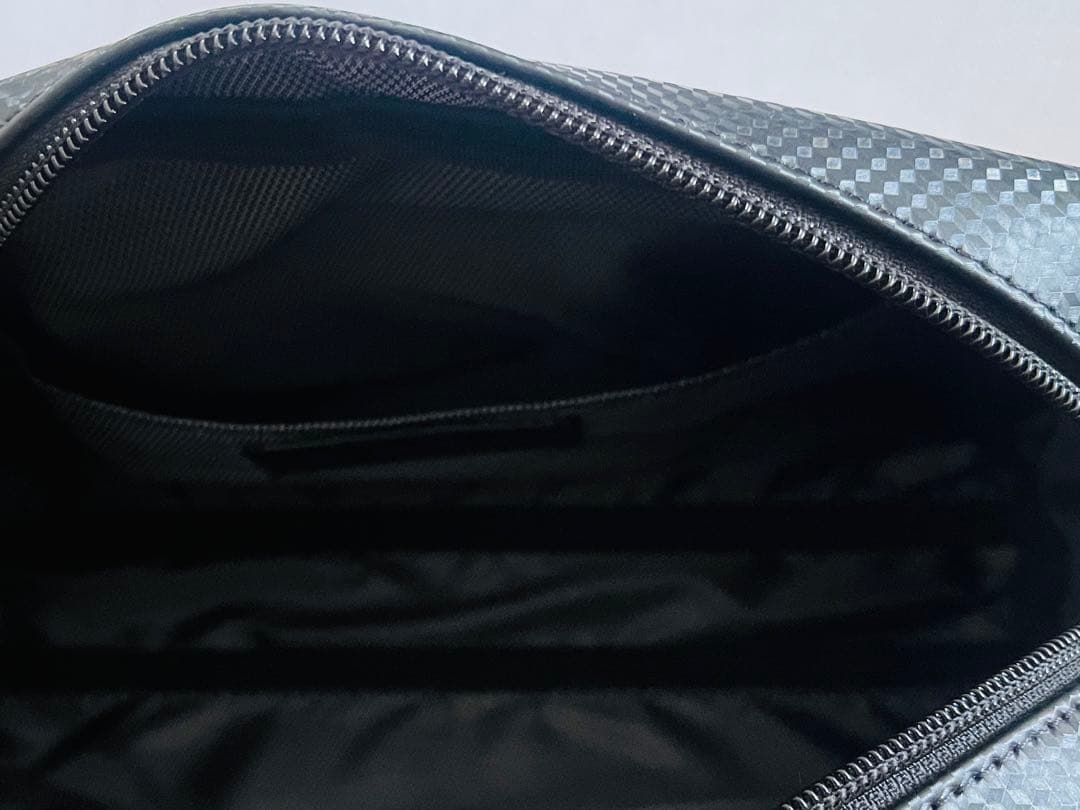 レクサスコレクション　セカンドバック　ラウンドバック　旅行　カバン　ブラック