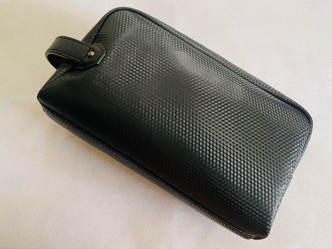 レクサスコレクション　セカンドバック　ラウンドバック　旅行　カバン　ブラック