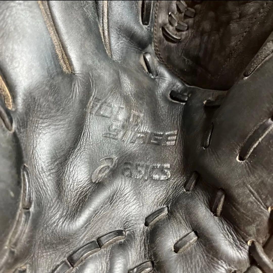 アシックス ゴールドステージ 一般軟式 グローブ グラブ 左投げ 投手用 良品