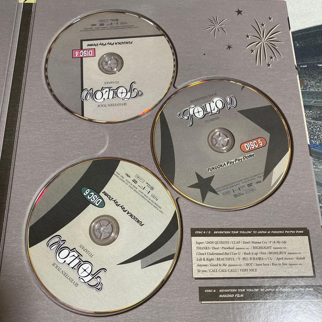 【トレカなし】SEVENTEEN TOUR FOLLOW AGAIN DVD