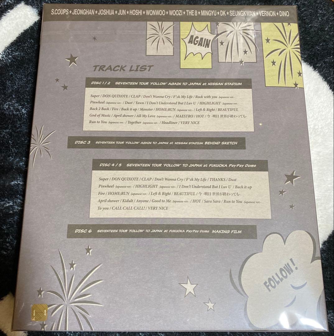 【トレカなし】SEVENTEEN TOUR FOLLOW AGAIN DVD