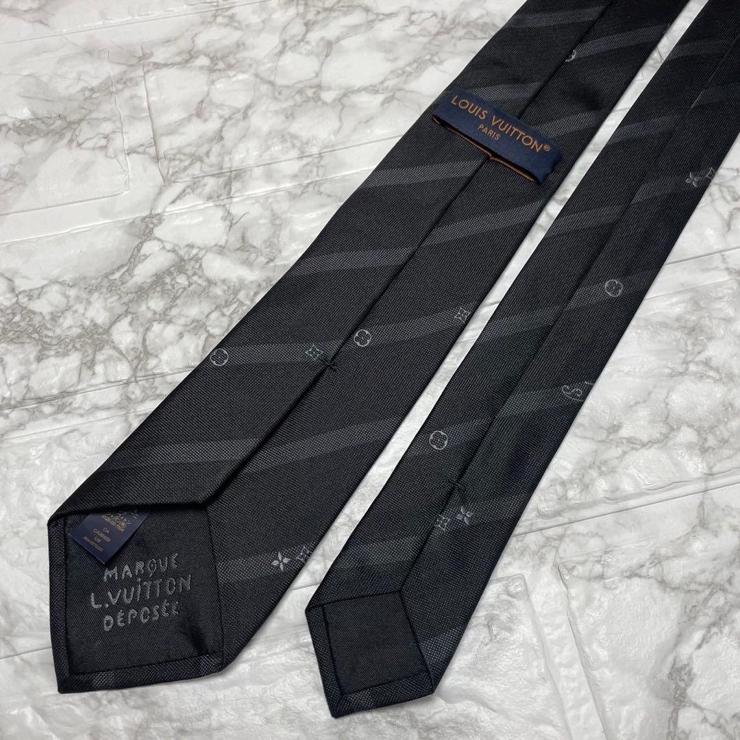 完売モデル　ルイヴィトン　LOUIS VUITTON ネクタイ　モノグラム