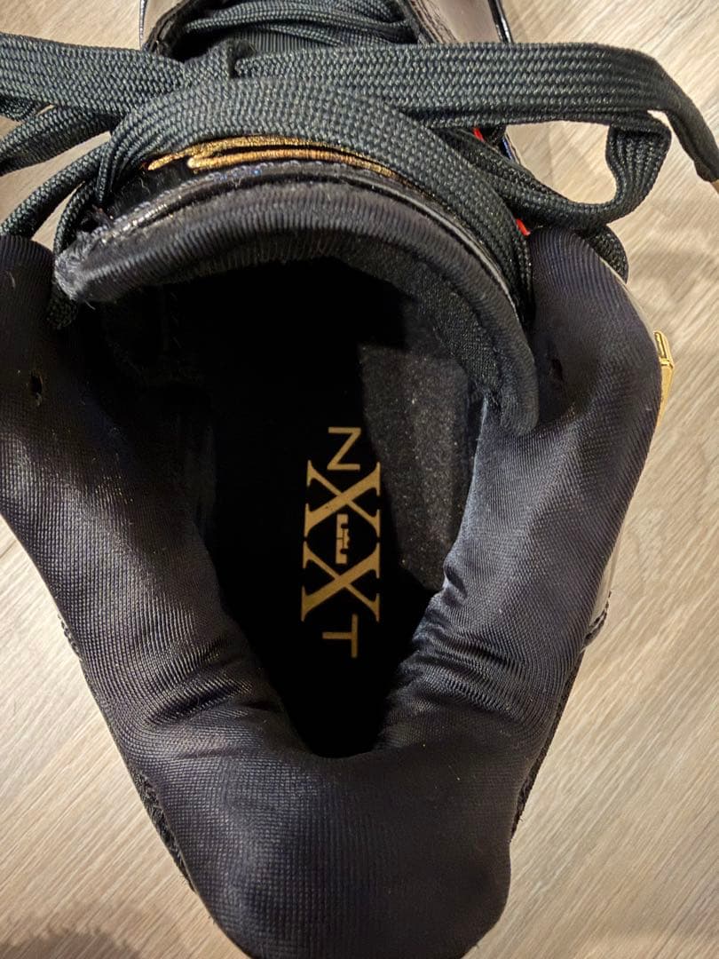 Nike バスケットボールシューズ ブラック/レッド/ゴールド