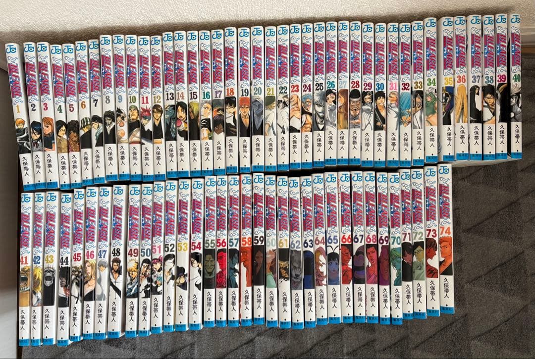 BLEACH 全巻セット 1〜74巻