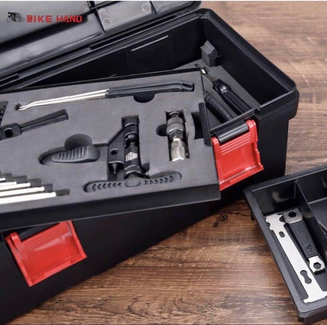 未使用。 YC-758 自転車プロフェッショナルツールキット