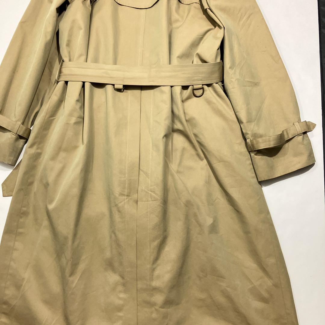 【幻の一枚袖】ポールスチュアート　ロングトレンチコート　ライナー付き　ダブルXL