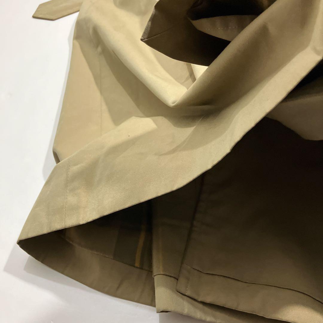 【幻の一枚袖】ポールスチュアート　ロングトレンチコート　ライナー付き　ダブルXL