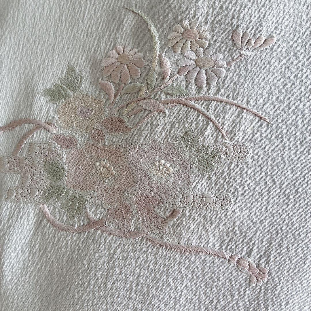 色無地　付け下げ　フルセット　トールサイズ　難あり　練習用　着物　正絹　J9