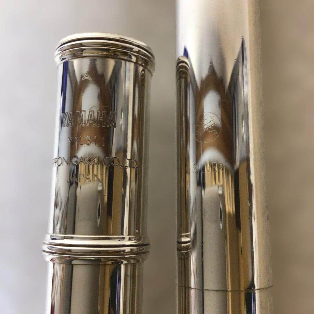 (3) YAMAHA ヤマハ　フルート　YFL-311 Eメカ付