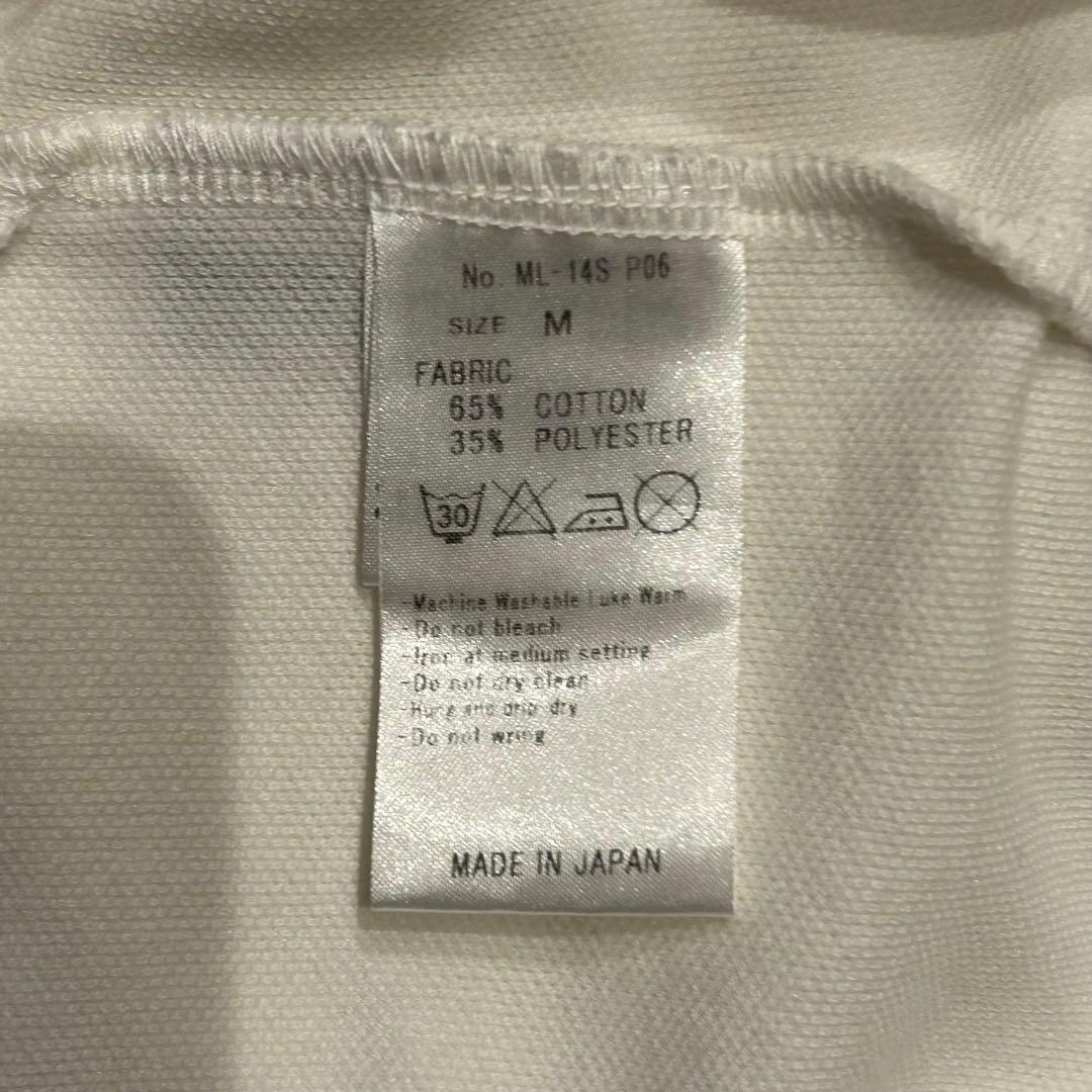 【美品・ほぼ未使用】MARK&LONA ポロシャツ　半袖　白　マークアンドロナ