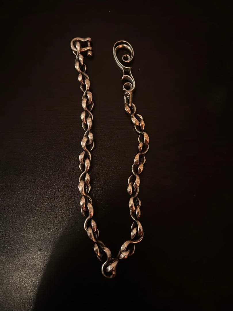 シルバー925 ウォレットチェーン Sカン