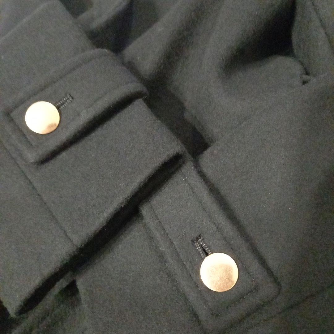 リボンベルト付ロングコート ジャスグリッティ 黒色 ブラック