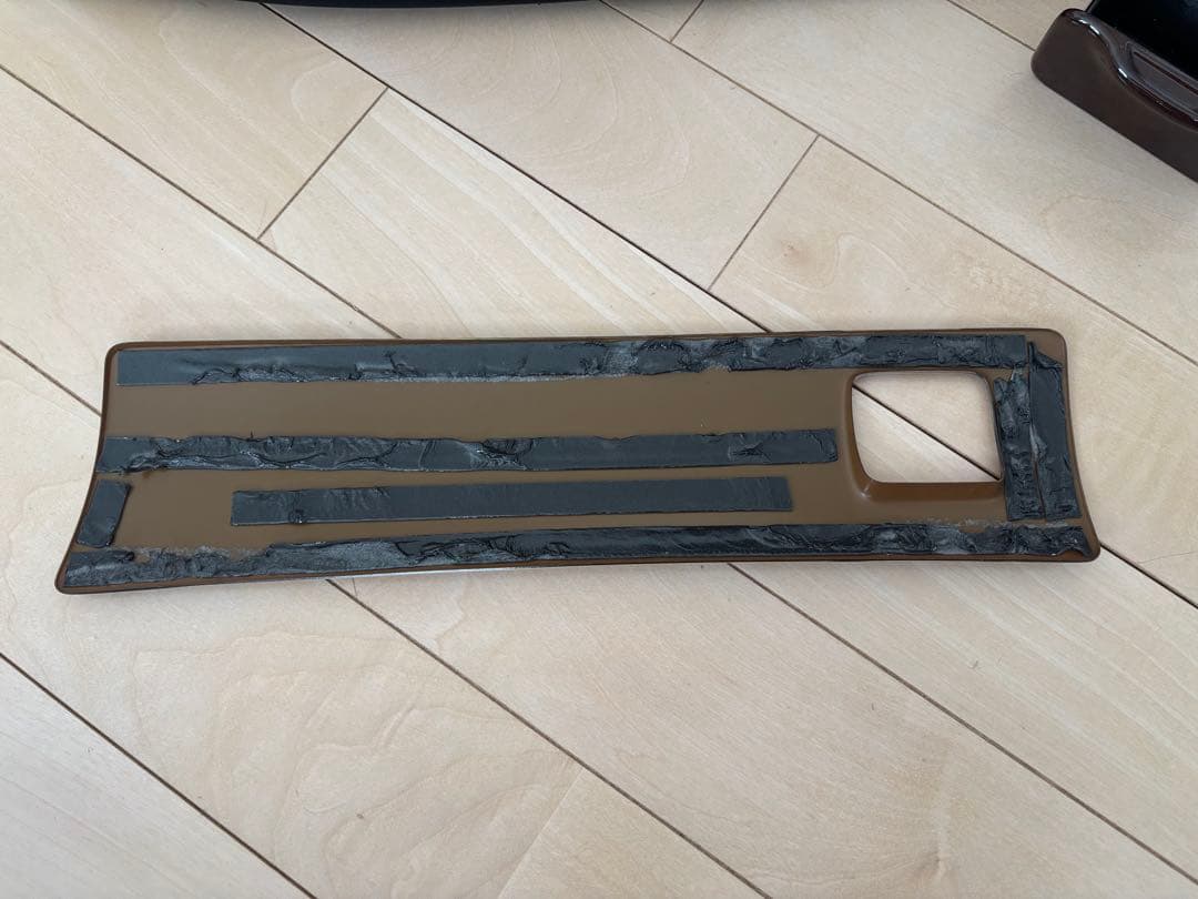 ダイハツ　ミラジーノ　L700S インパネアッパーパネル　ウッド　純正オプション