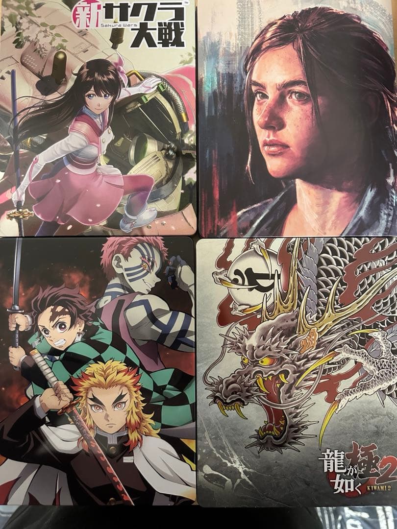 スチールブック　各11本