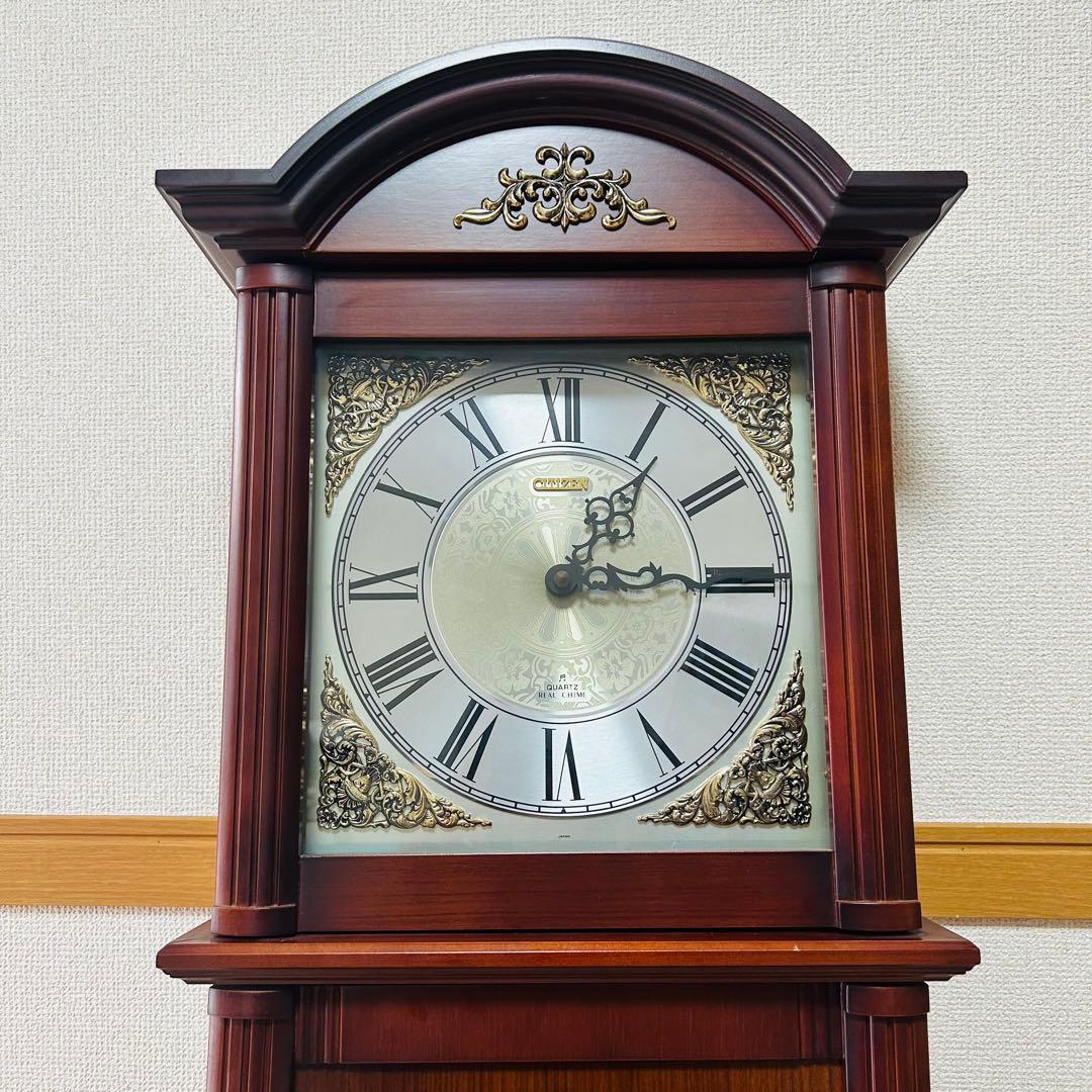 ビンテージCITIZEN　振り子時計　掛時計　柱時計　クラシック