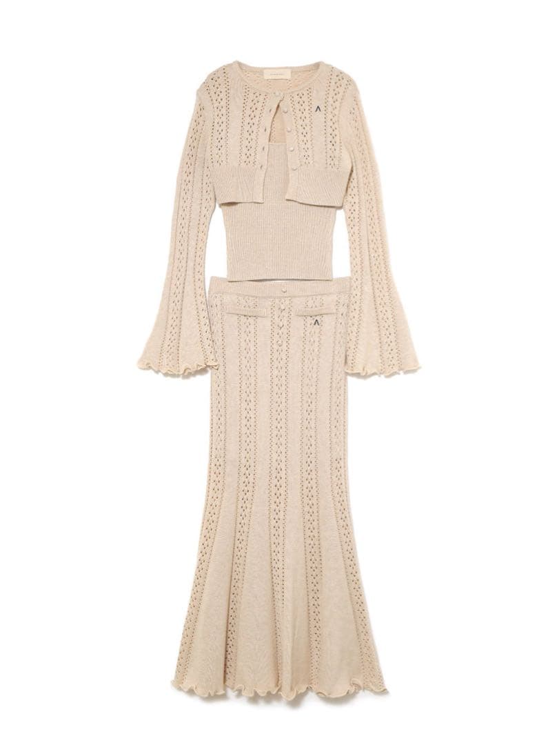 ANDMARY Layla knit set up ドレス　アンドマリー