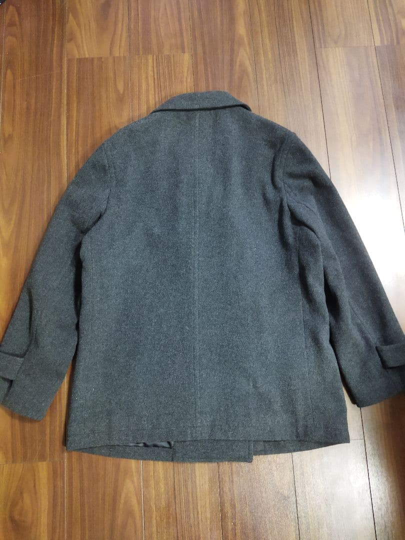 新品タグ付♪トンボ スクール ピーコート グレー M 今季購入