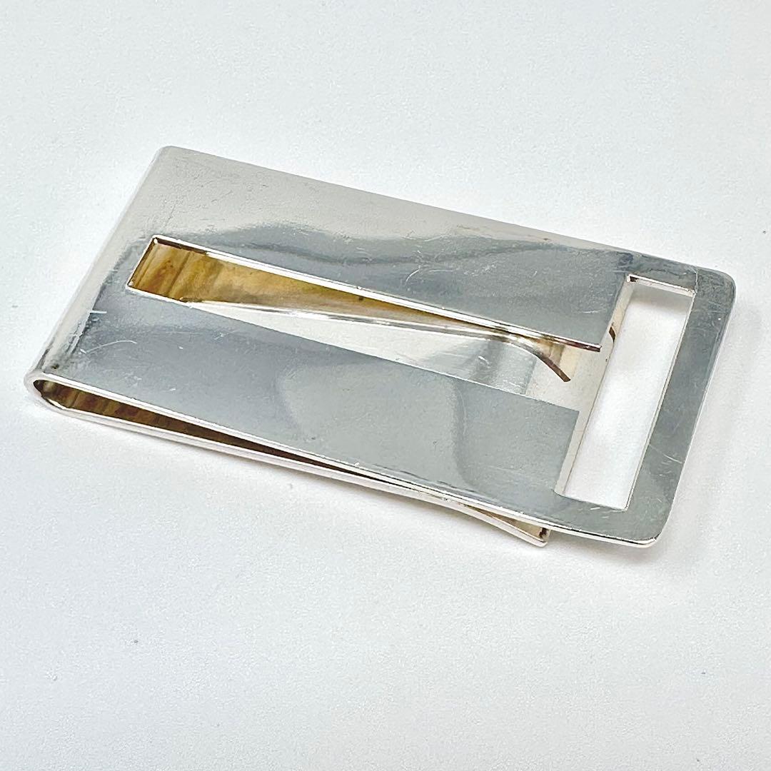 Tiffany Tカットアウト　シルバー　マネークリップAg925 ロゴ