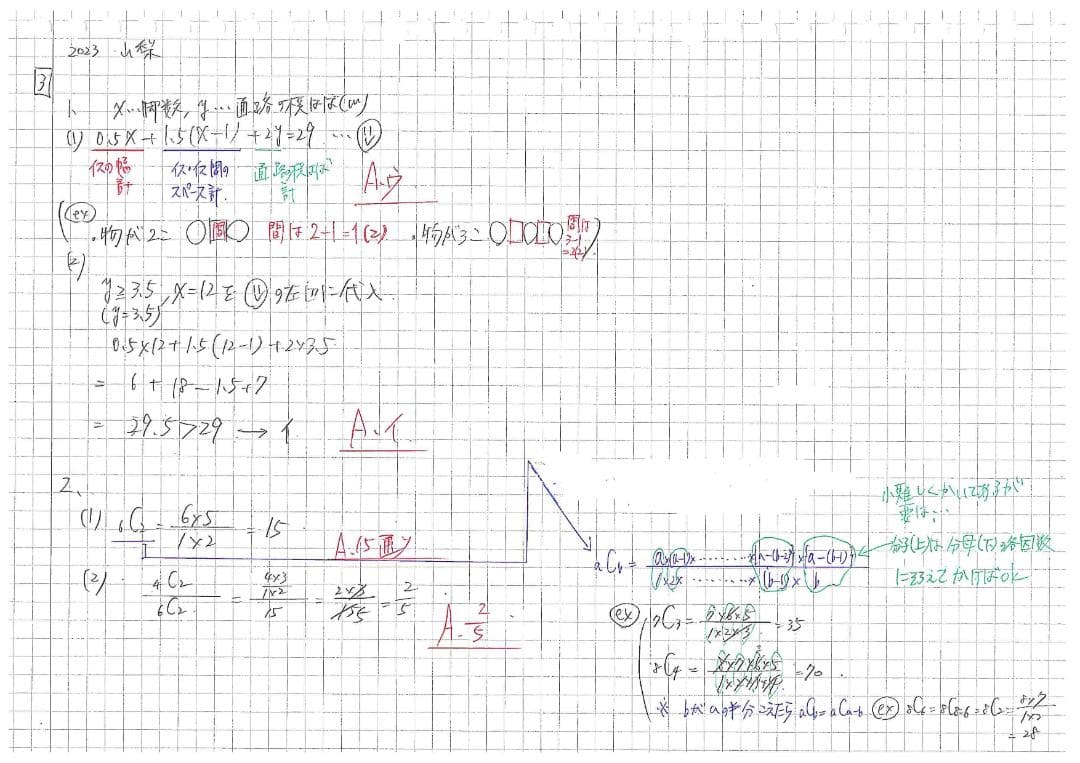 塾講師オリジナル数学解説 全問動画付 山梨 公立高校入試 2022-24 過去問