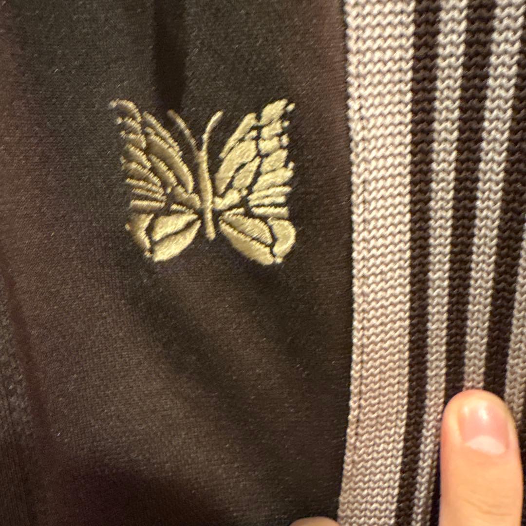 Needles トラックパンツ　ブラウン　ナロー　 サイズS