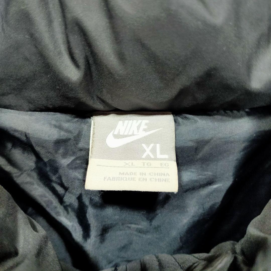 【NIKE】 ダウンベンチコート　フード取り外し可能　E1010