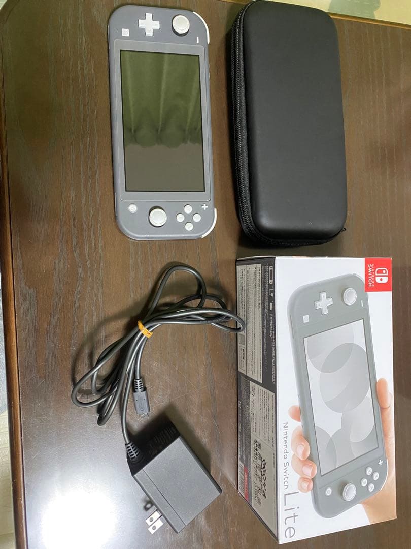 Nintendo Switch Lite グレー 本体美品2023/9/29購入