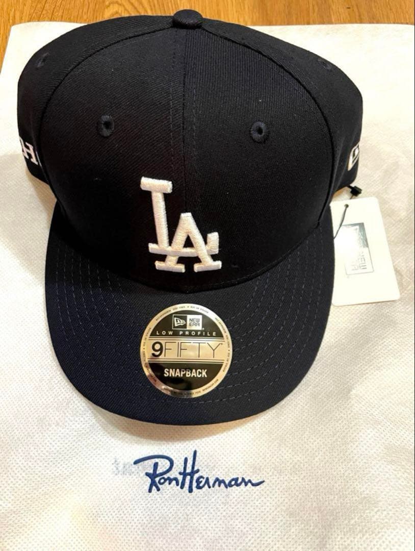 【新品・未使用】New Era×ロンハーマン ドジャース限定キャップ