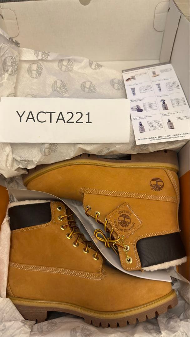 マ*ン様 Timberland Premium 6インチ防水ブーツ 10W/L