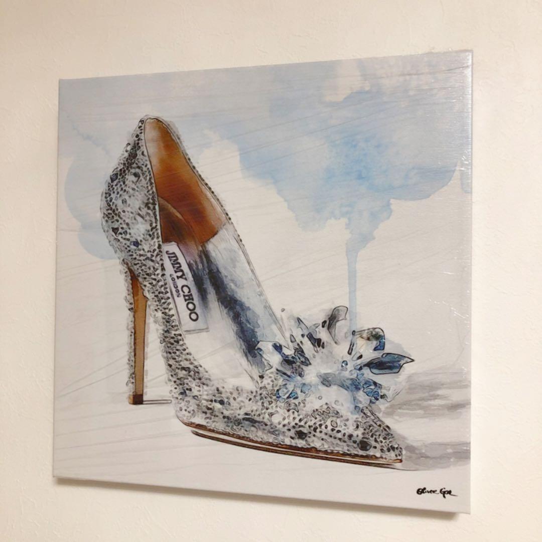 オリバーガルアート　ディズニー実写版シンデレラガラスの靴